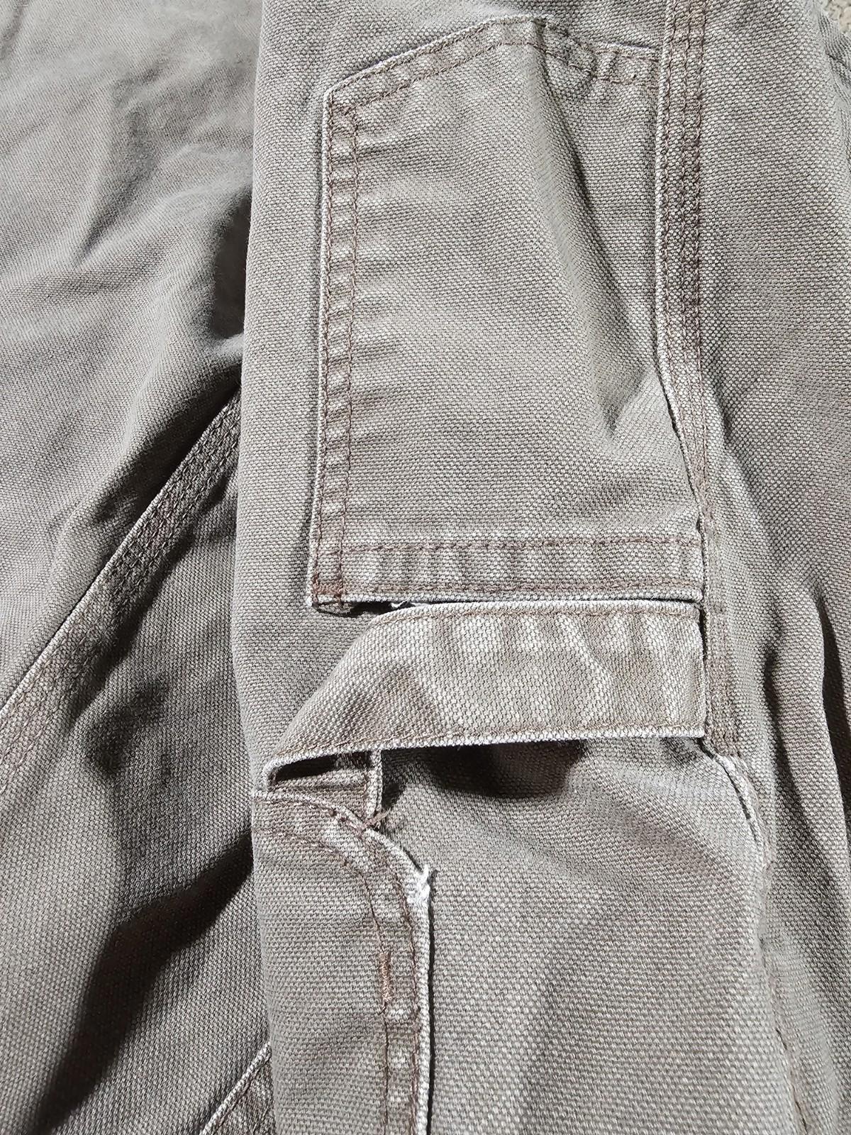Wolverine Khaki Carpenter Work Shorts 42 Heavy Duck Canvas