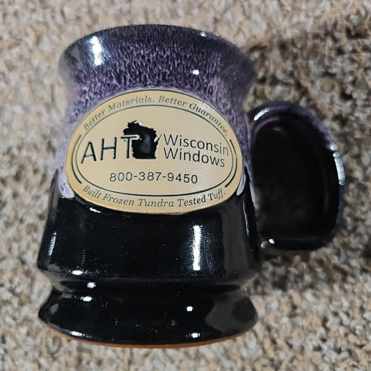 Deneen Pottery Hand Thrown 2013 Clay Coffee Mug USA MADE