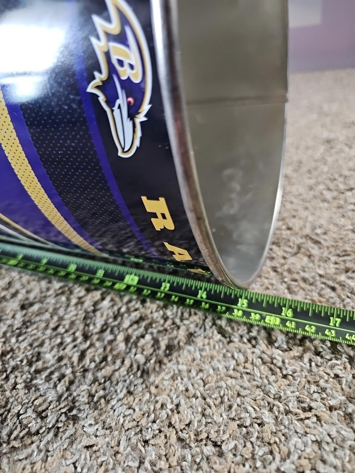Baltimore Ravens Wincraft Sports USA NFL Metal Trash Can 15"