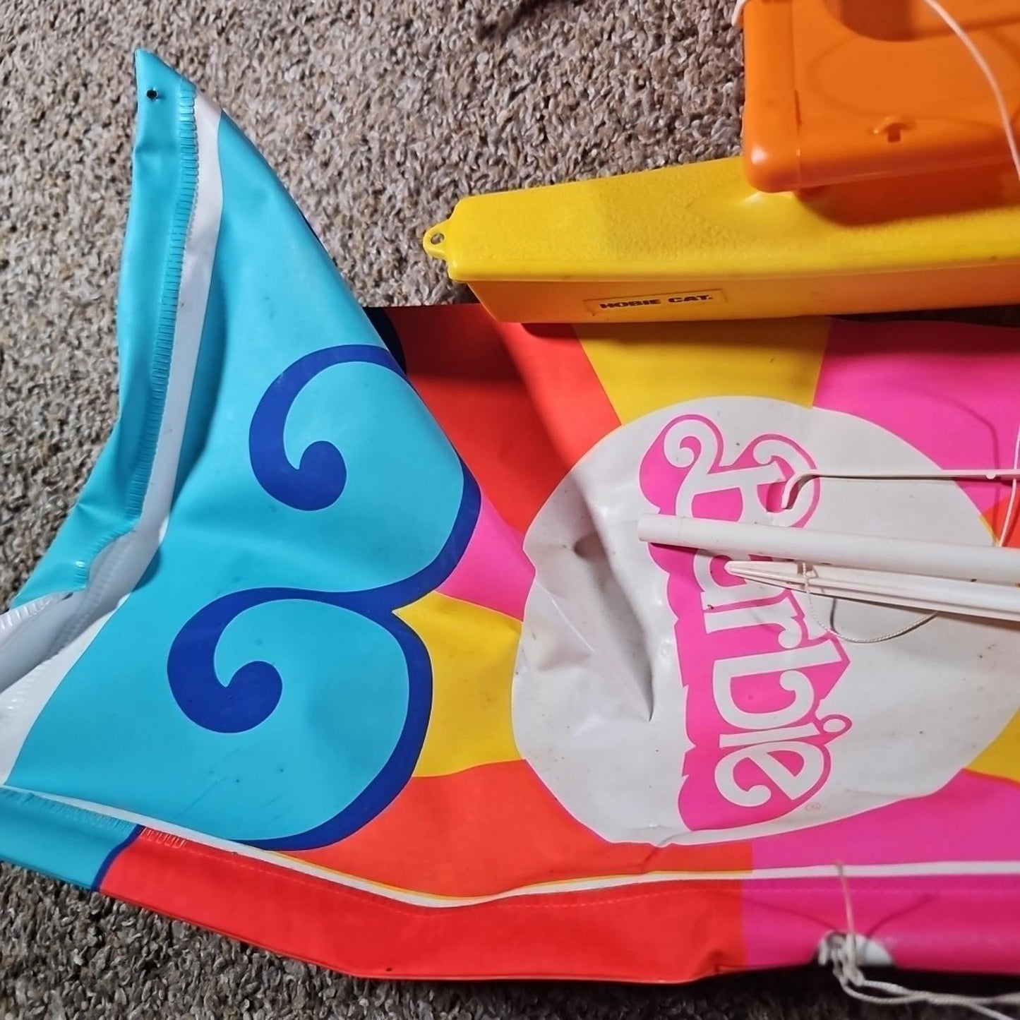 VTG 1975 BARBIE SUNSAILER HOBIE CAT CATAMARAN Selling As Is As Shown
