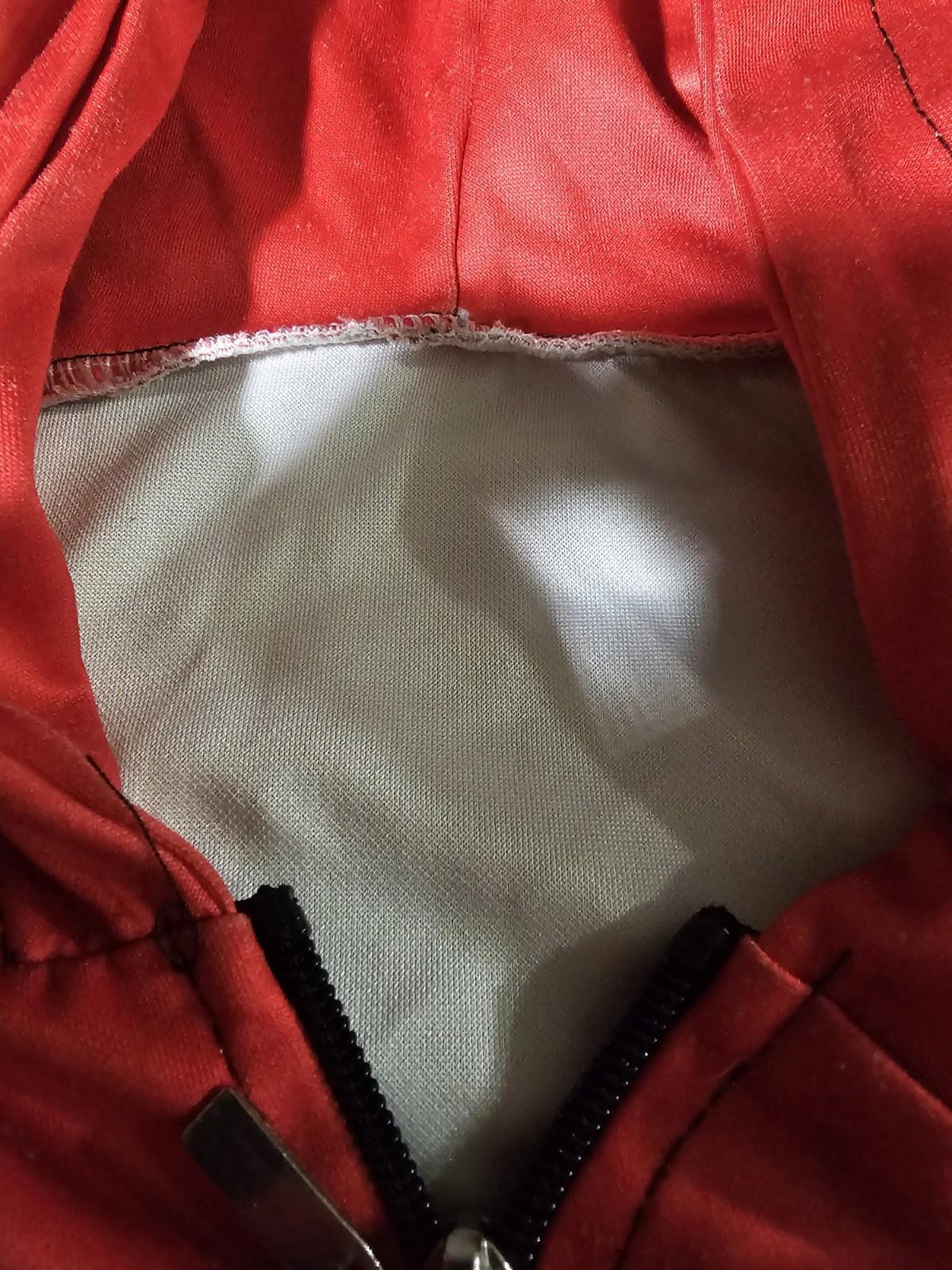 Maserati Fullzip hoodie Red Blue logo NO SIZE