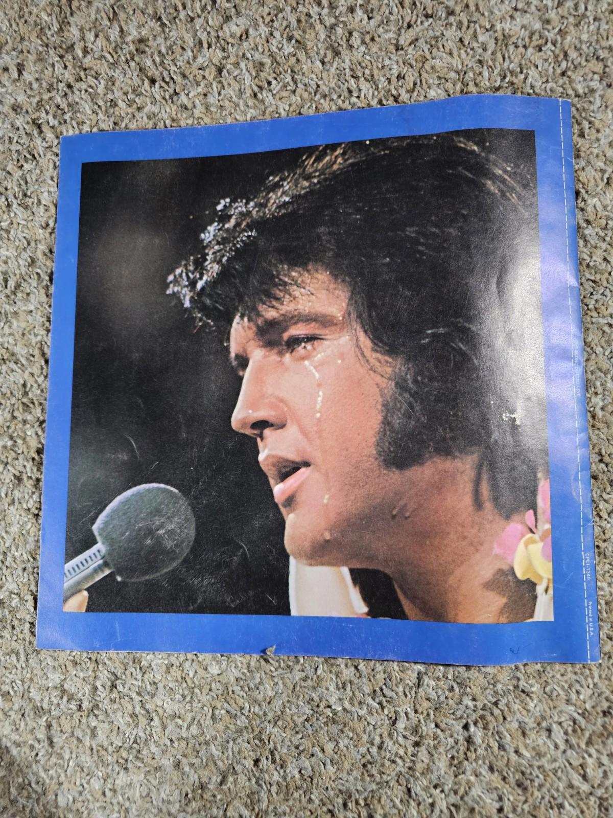 Elvis Presley - A Legendary Performer Booklet 1976 RCA 11.25" x 11.25"
