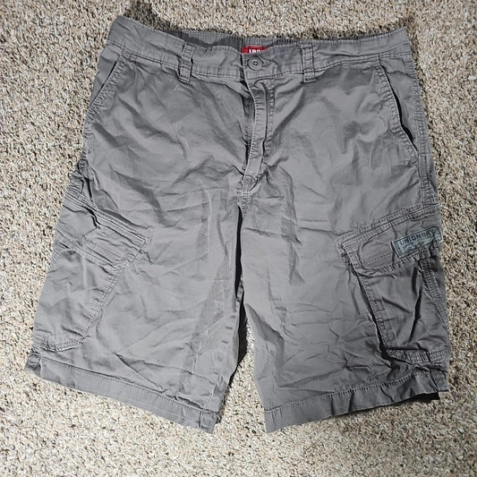 Unionbay Sz 34 Gray Cargo Shorts