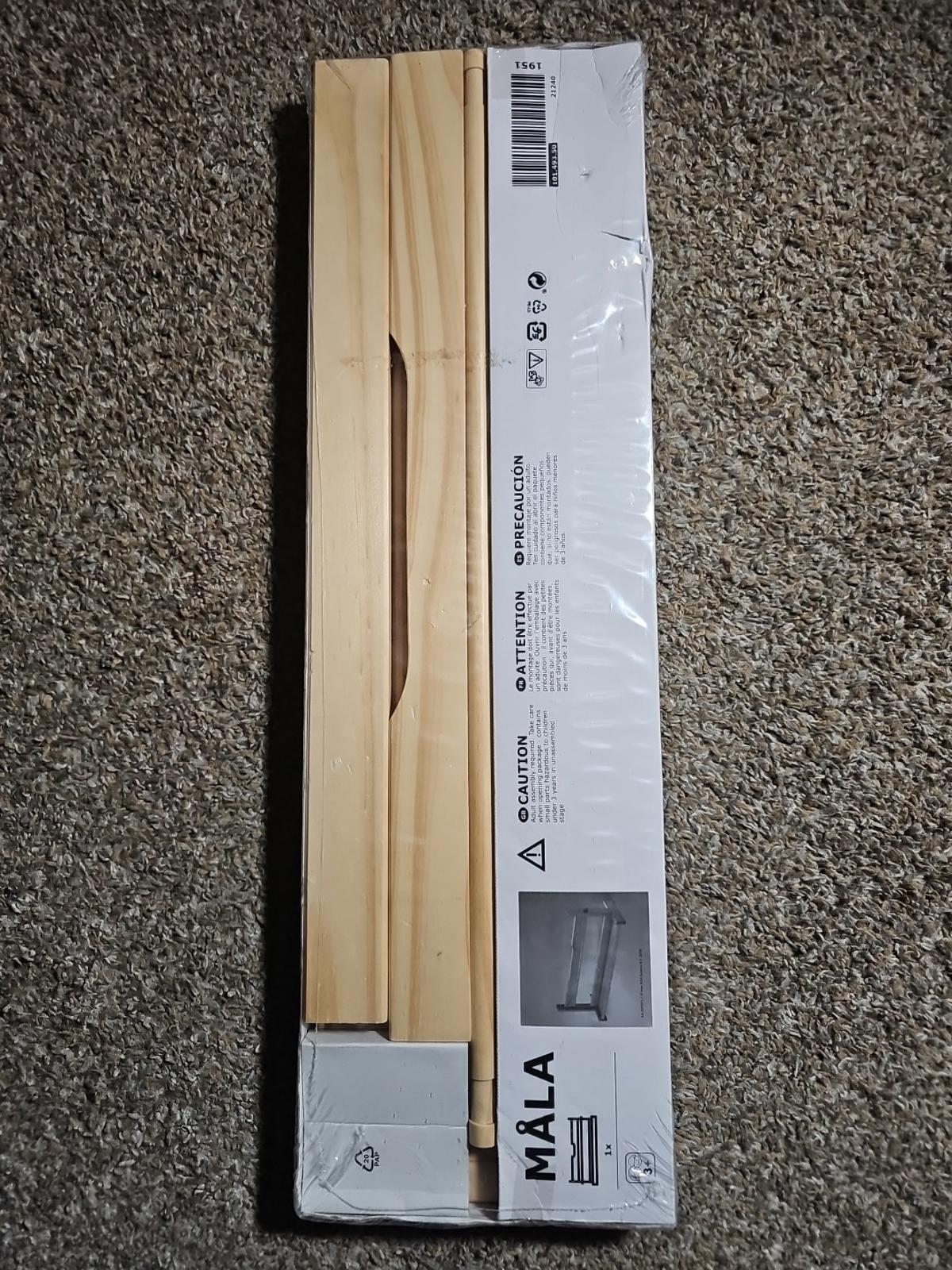New IKEA Mala Wooden Drawing/Craft Paper Roll Dispenser 2008 NEW NIP