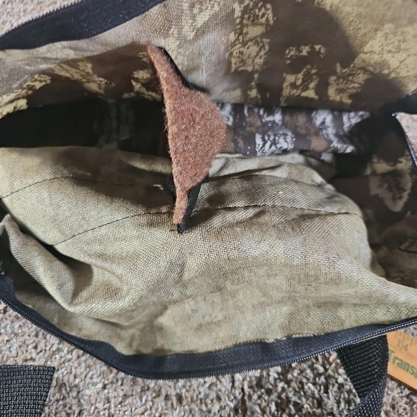 Kolpin Vintage Natural Bark Buckled Pack