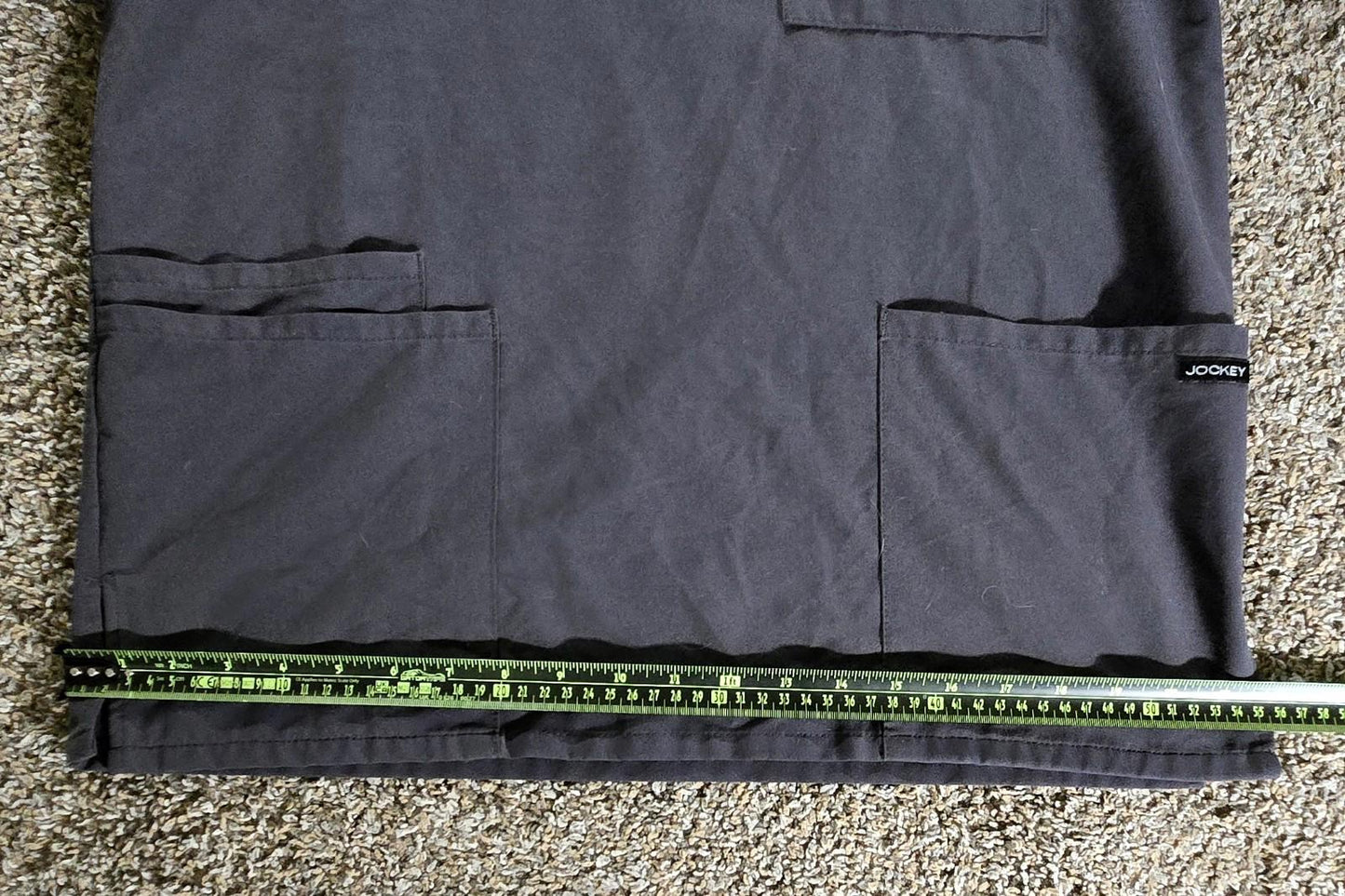 Herzing University Gray Jockey Nursing Scrub Size Small