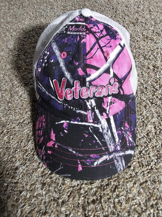 Veteran's Truck Line Inc Pink Mudd Camo Hat