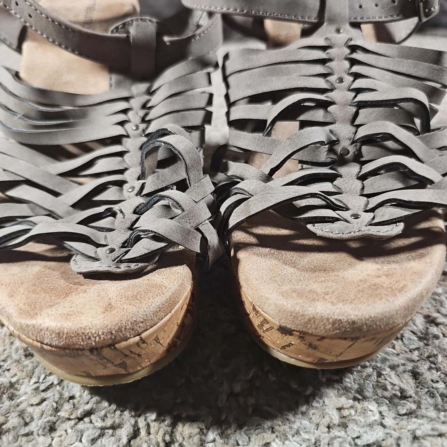 Maurices 66838 Jennifer Wedge Heel Sandals 7M