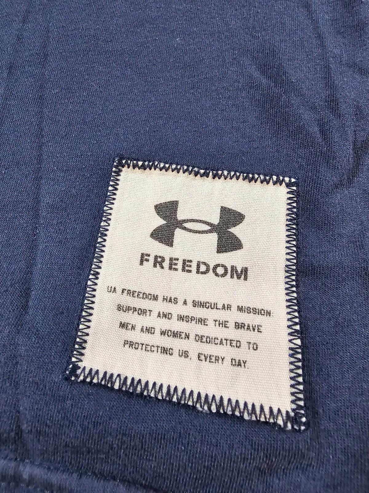 Under Armour FREEDOM American Flag t-shirt Mens L