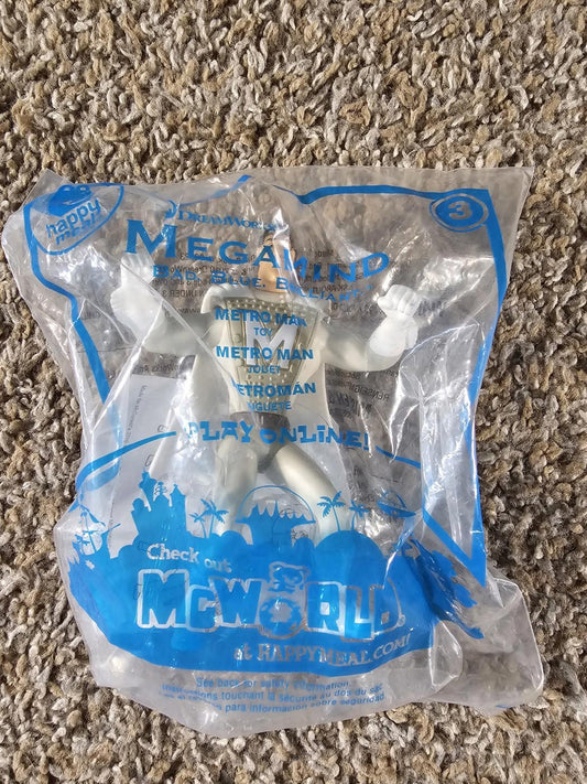 2010 Megamind McDonalds Happy Meal - Metro Man New In Package