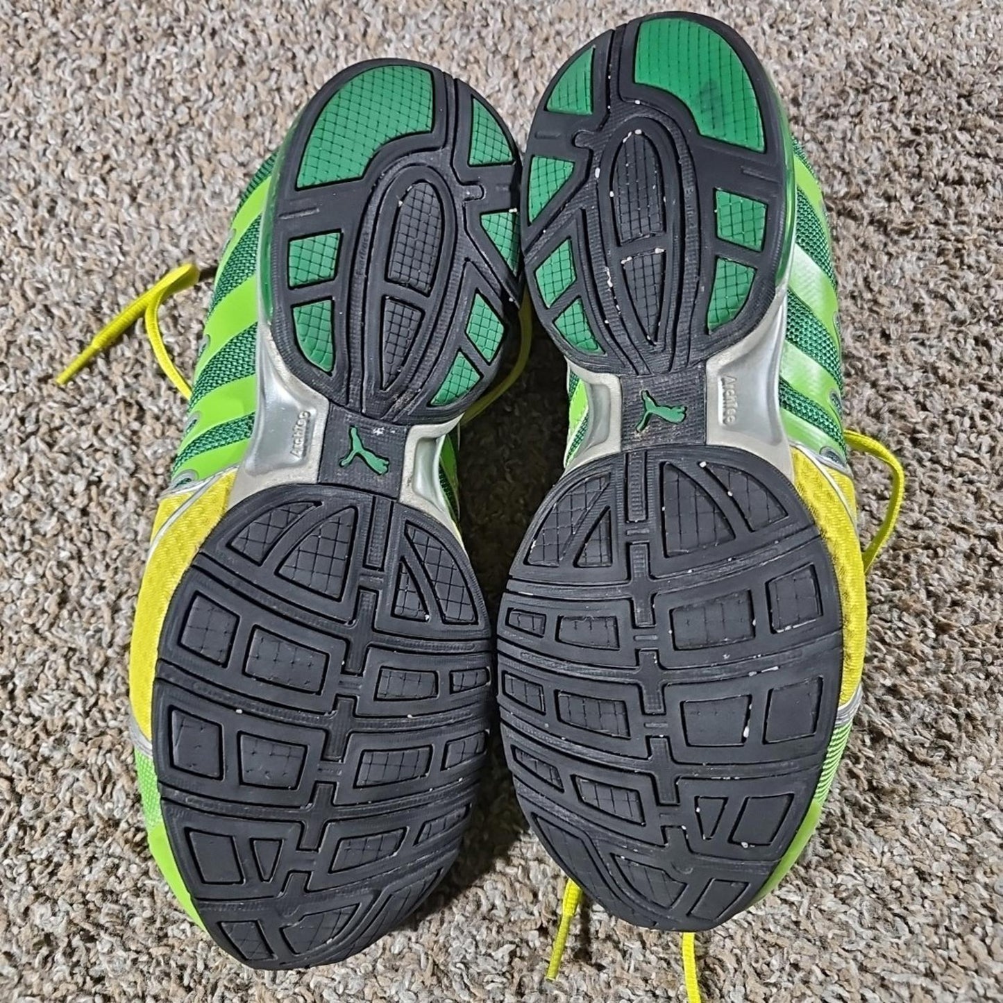 Puma 18603416 Green 10Cell Archtec Running Shoes Sz 8 UK 7