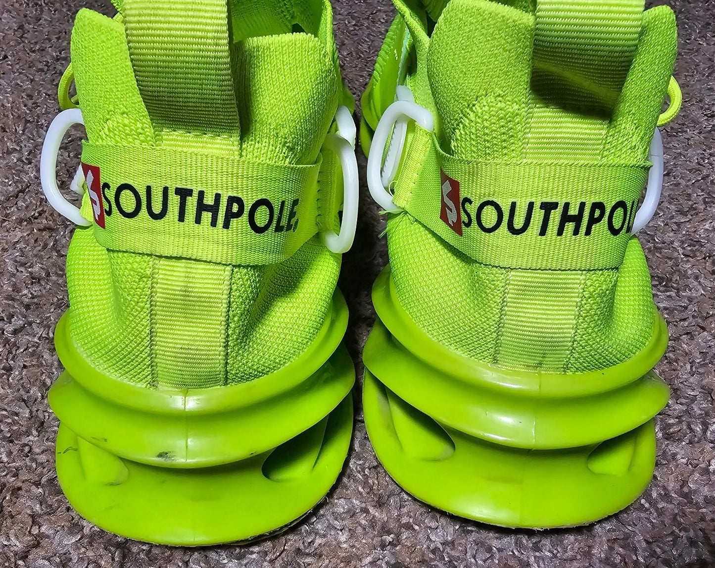 Southpole Athletic Shoes Men's Size 13 Rare NEON Green!