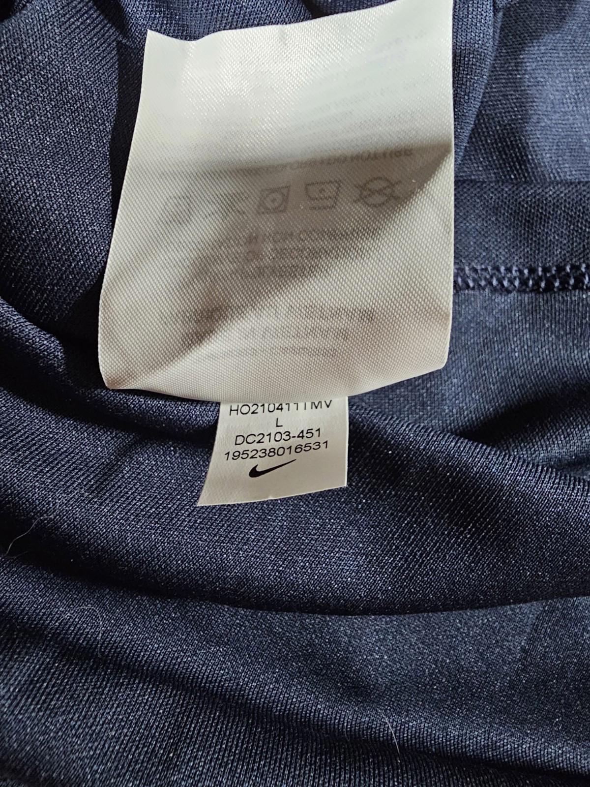 NIKE Golf Polo Shirt "Malcolm Look to the Blue" NWD Large