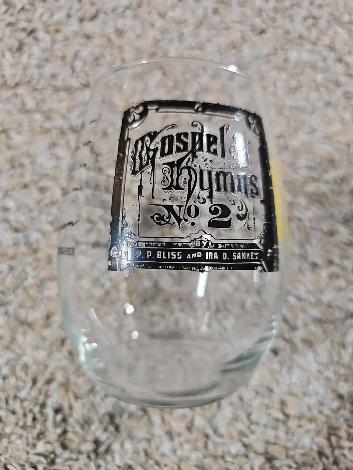 Gospel Hymns No. 2 Drinking Glass