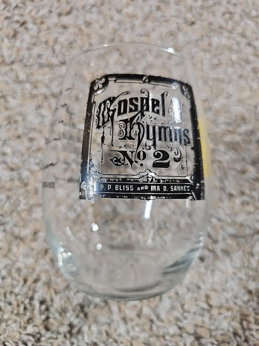 Gospel Hymns No. 2 Drinking Glass