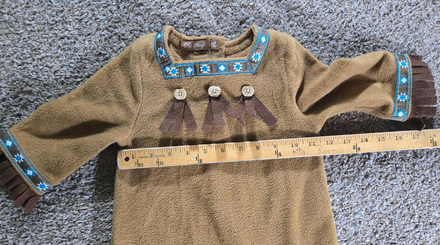 Old Navy 2006 native american indian costume Girls 4T