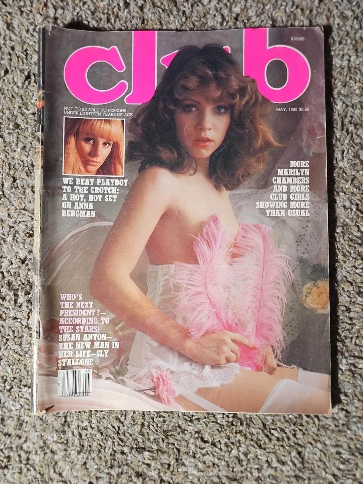 Club Mens Magazine May 1980 Vintage