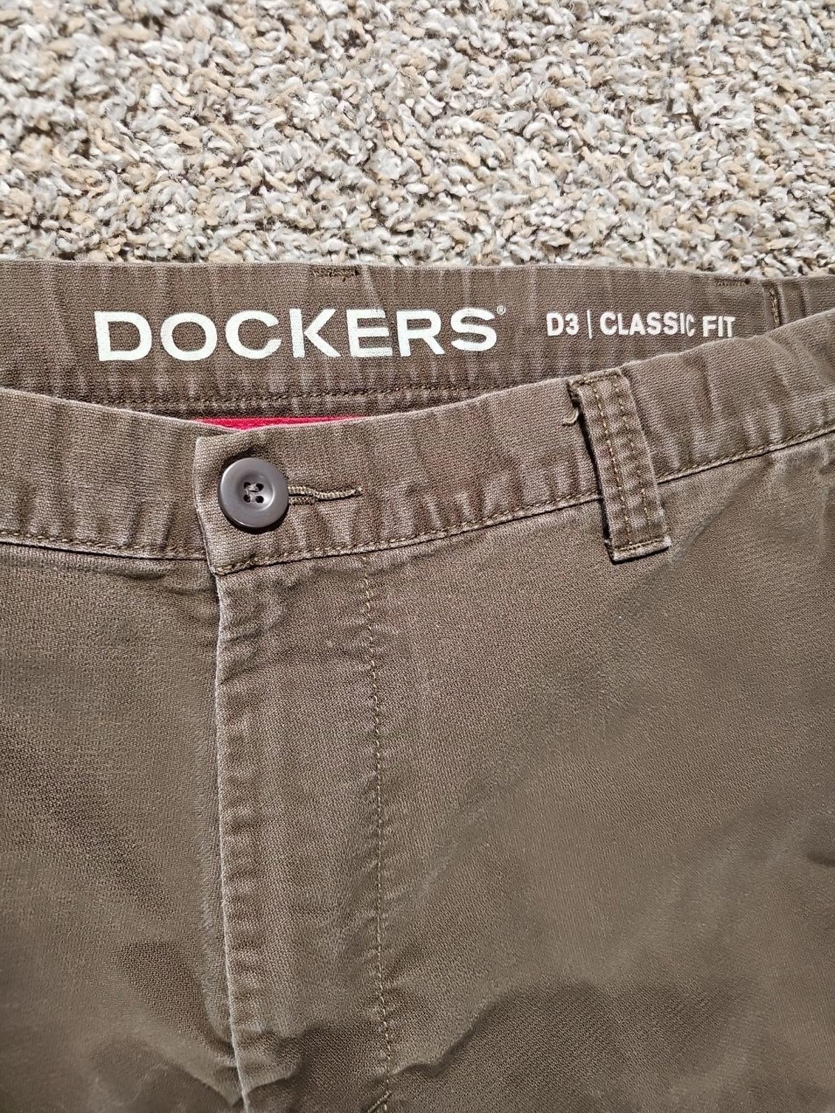 Dockers D3 Classic Fit 40x30 Flap Pocket Jeans