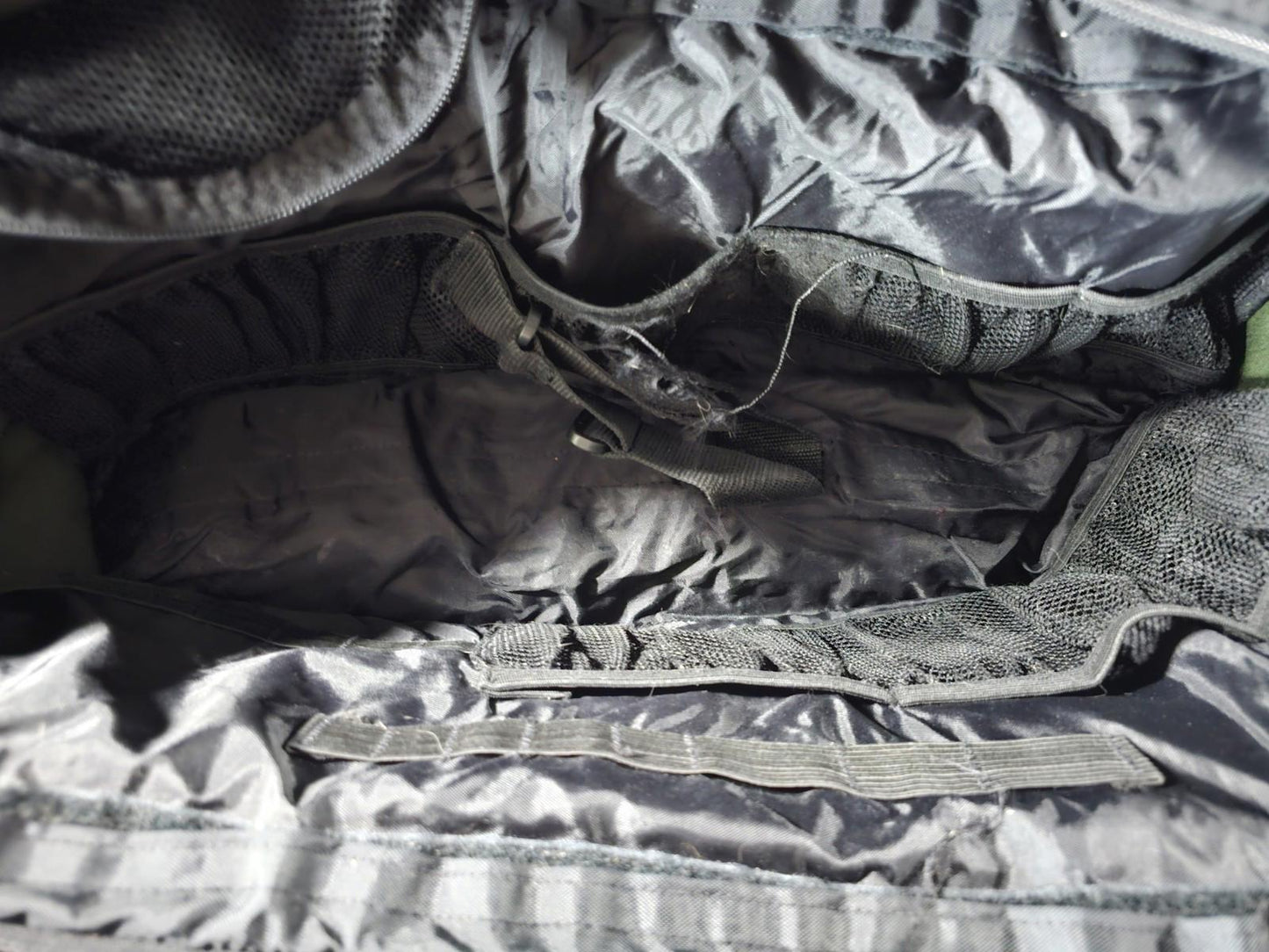 Fire Rescue City Of Fitchburg ENGINE 1 green duffle DAMAGED