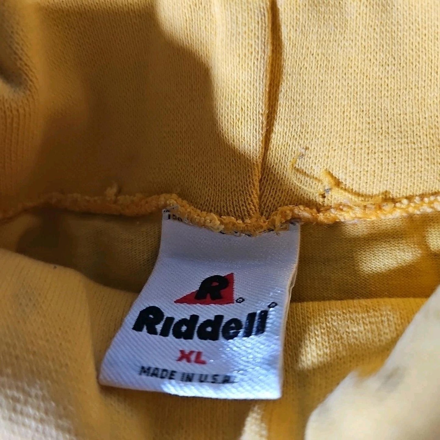 Riddell XL Packers Yellow Turtleneck