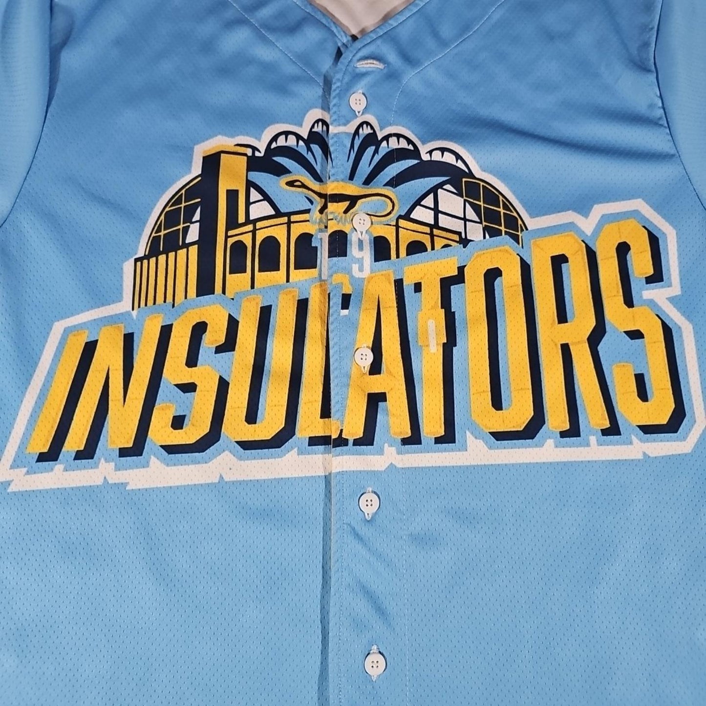 Heat & Frost Insulators Baseball Jersey L