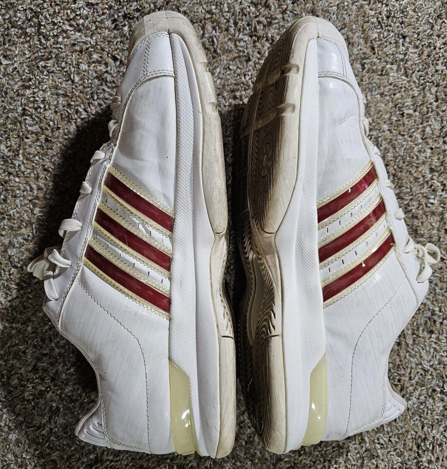 adidas pro model art 678104 blue red stripes 2008 Size 15