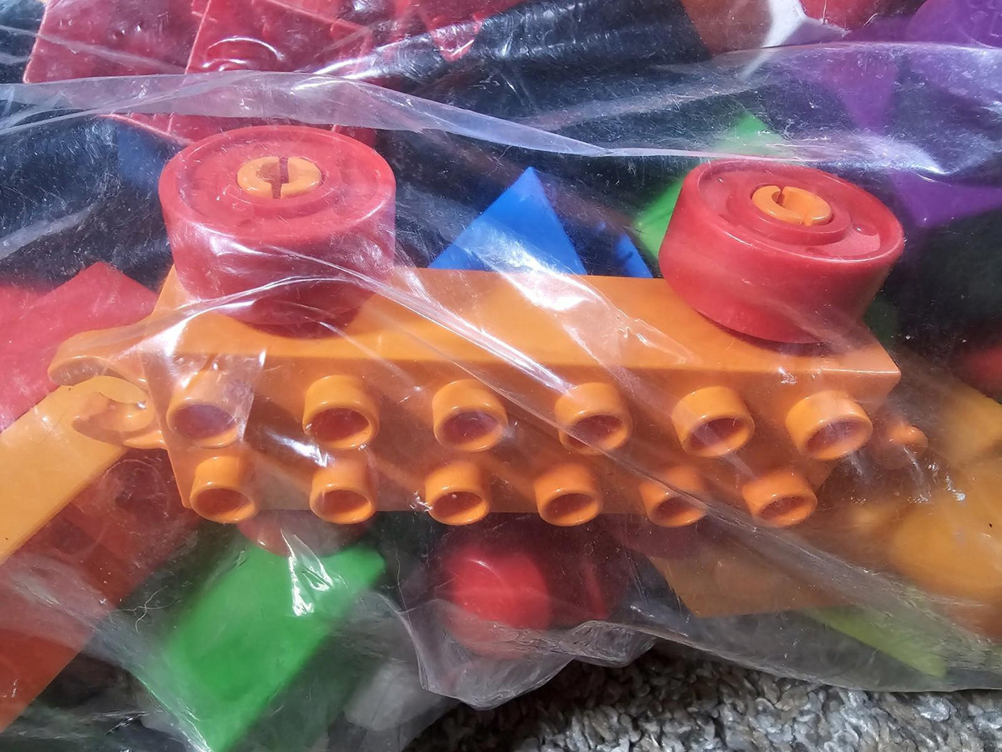 5lb 6oz Lot Of Mega Blocks & LEGO