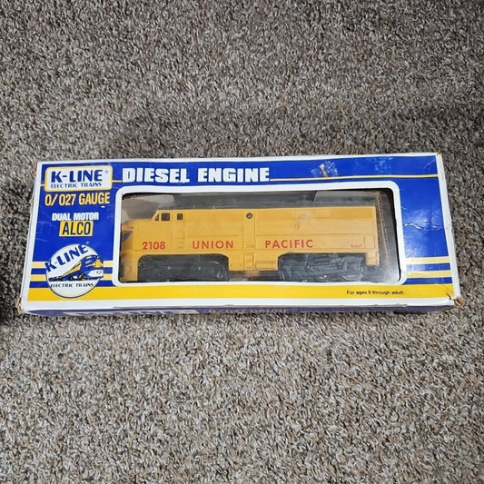 K-Line electric train Diesel Engine dual motor K2108 0/027 Gauge