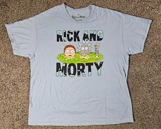 Rick and Morty Men's XL T-shirt Ripple Junction Adult Swim
