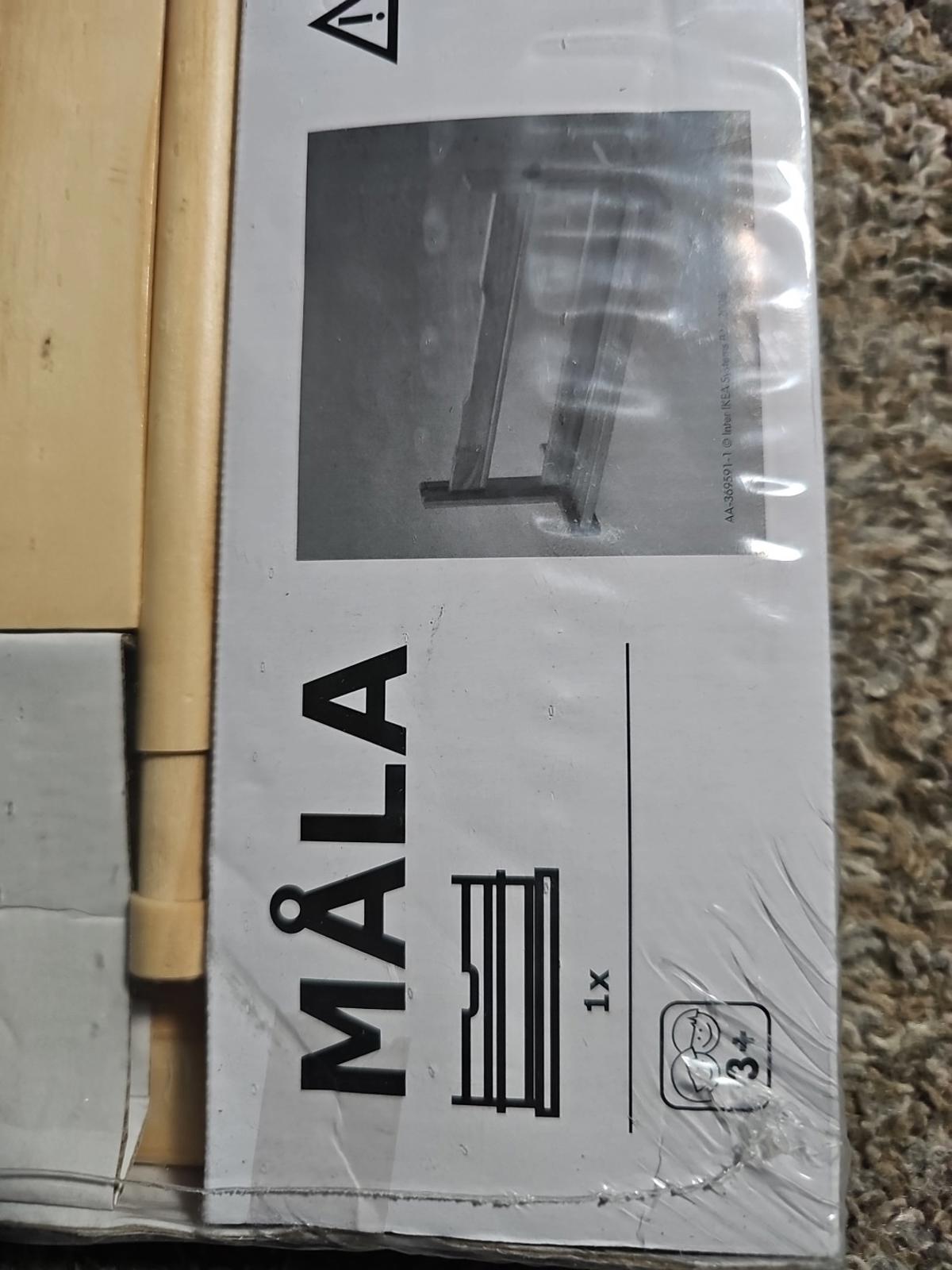 New IKEA Mala Wooden Drawing/Craft Paper Roll Dispenser 2008 NEW NIP
