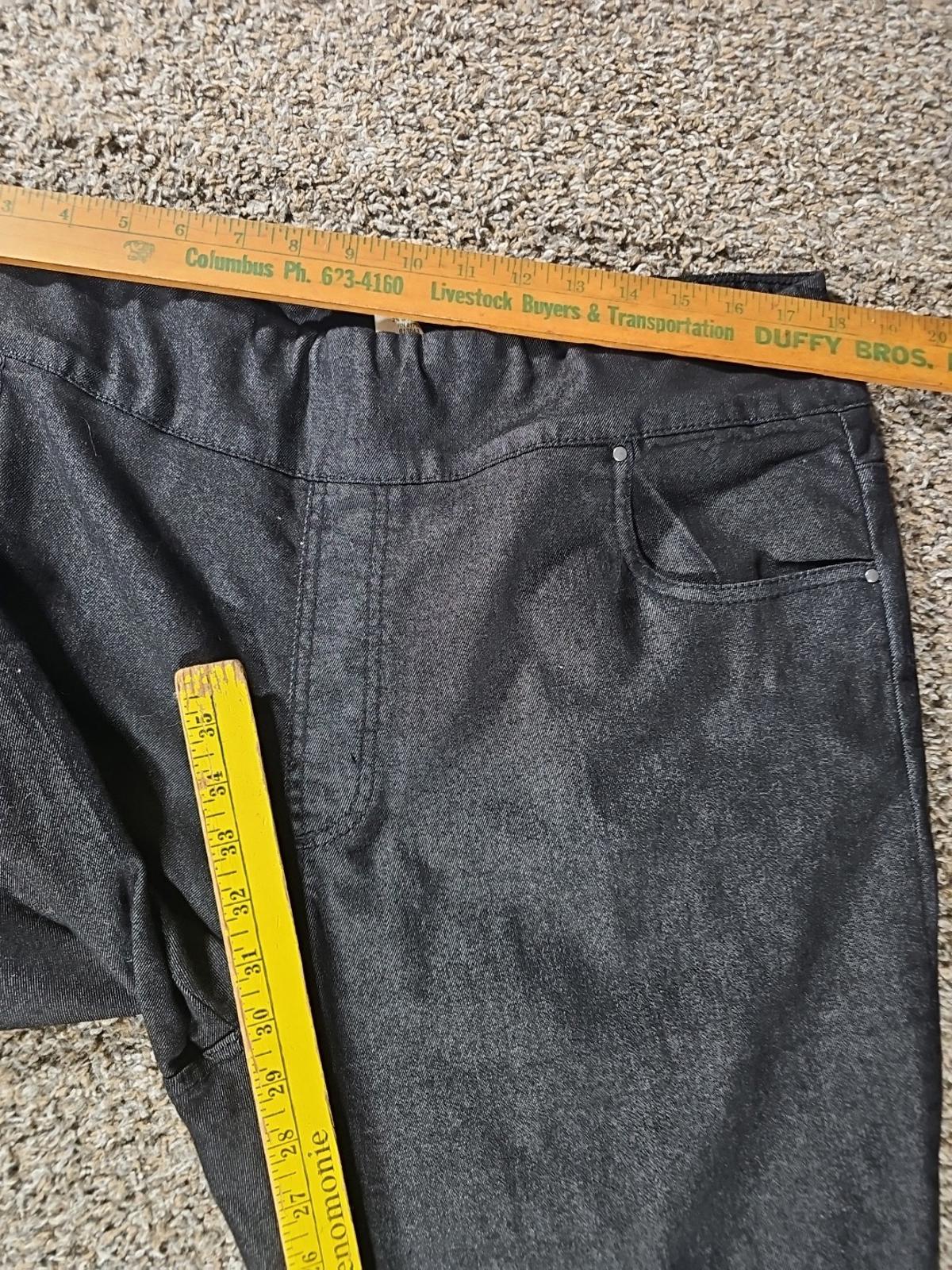 Blair Black Stretch Jeans 18MS 36x30