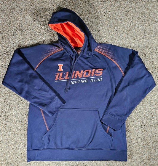 Knights Apparel Illinois Fighting Illini Lg 42/44 Hoodie