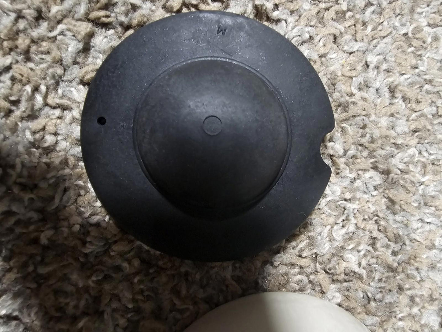 ceramic diner-style coffee mug with a black Barb Wire graphic HEAVY