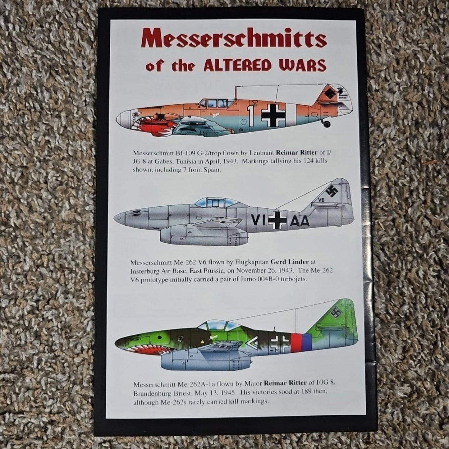 luftwaffe 1946 Families Of Altered Wars magazine No 1 Vol 2