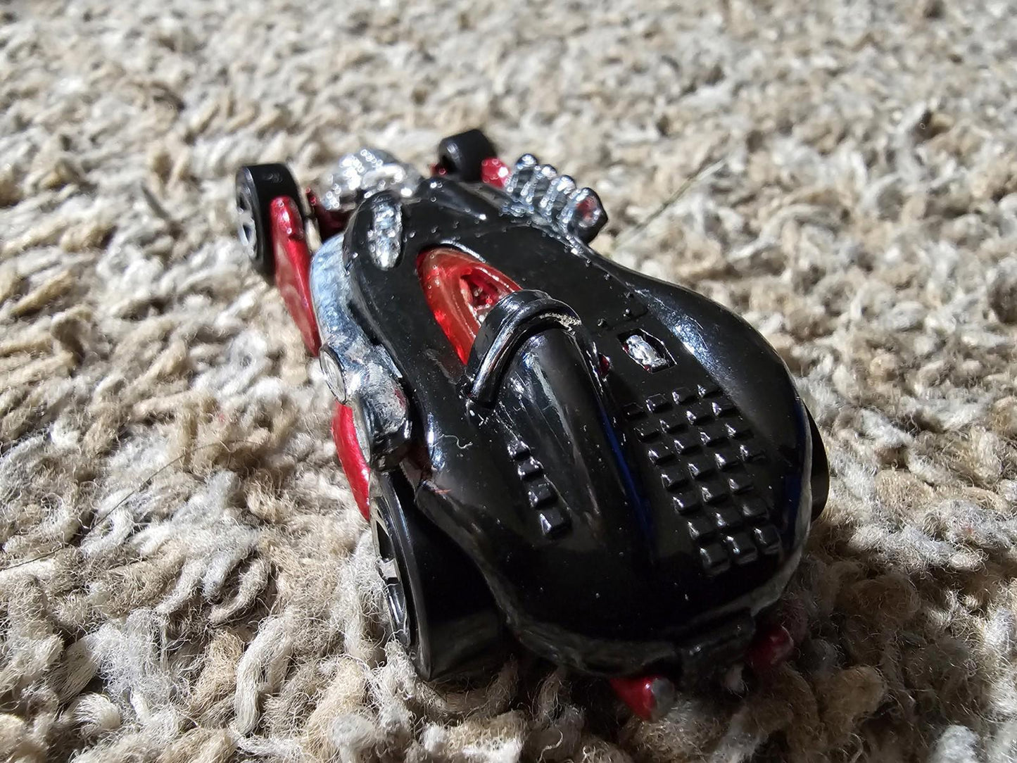 Hot Wheels 1995 Black Salt Flat Racer B Sting Vintage