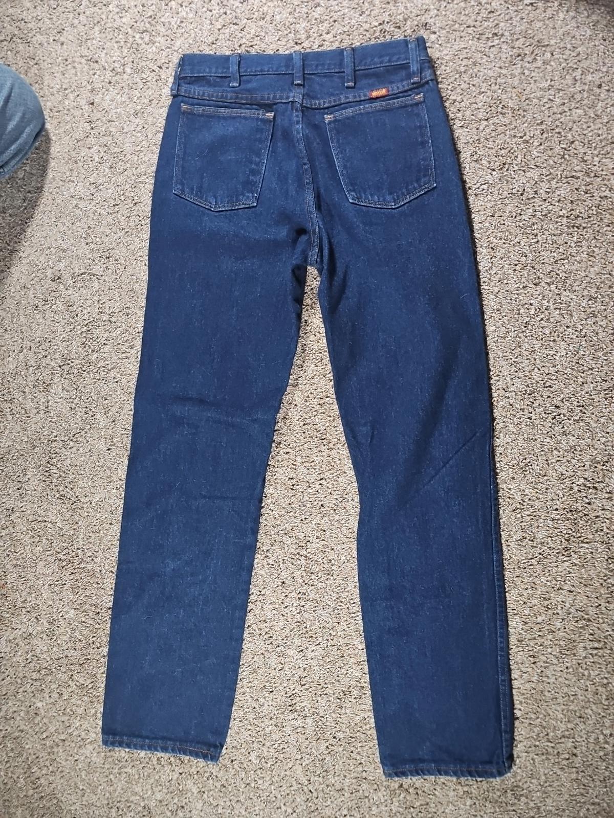 Rustler 31x32 Straight Blue Jeans