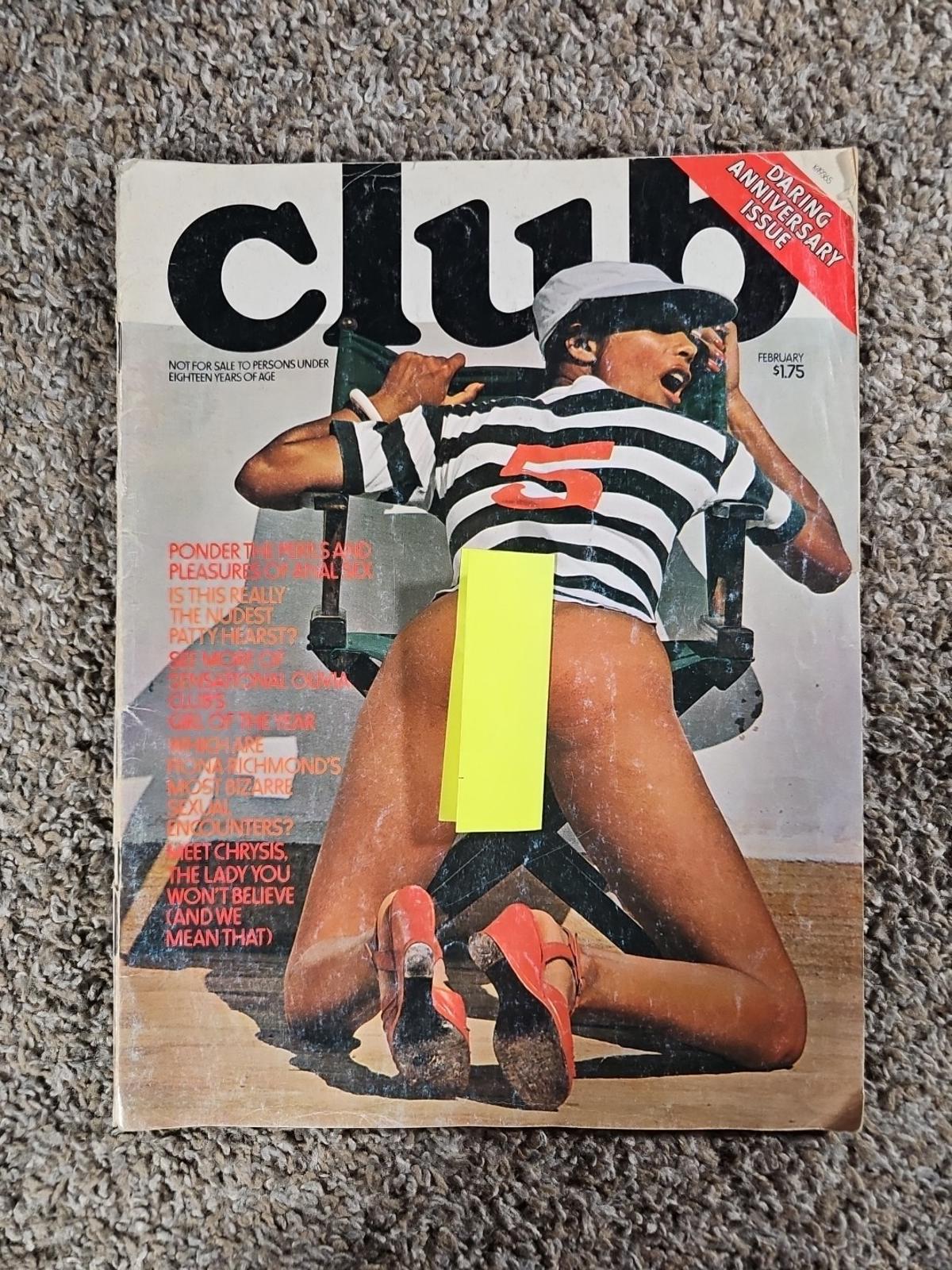 Club Vintage Magazine February 1975 Vol 1 Issue 12