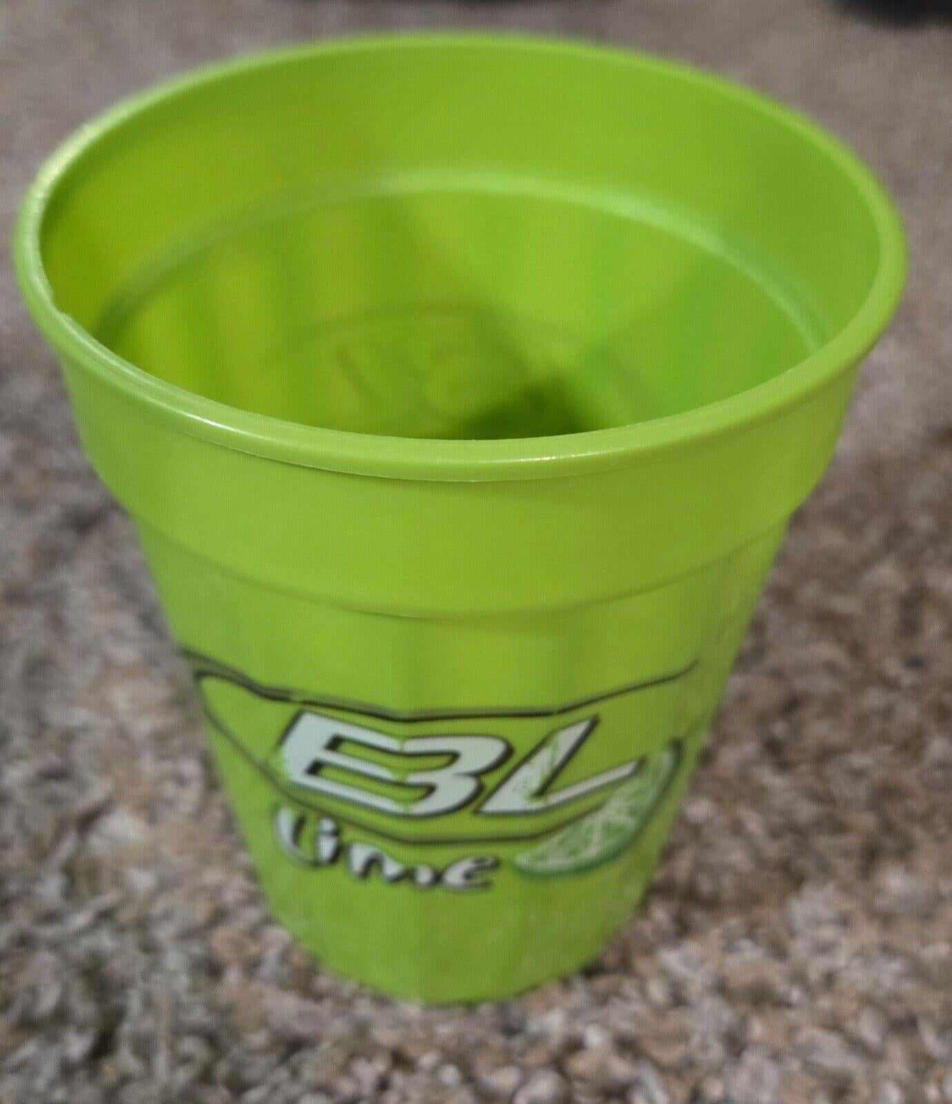Lime Green Bud Light Lime Plastic  6oz Tumbler