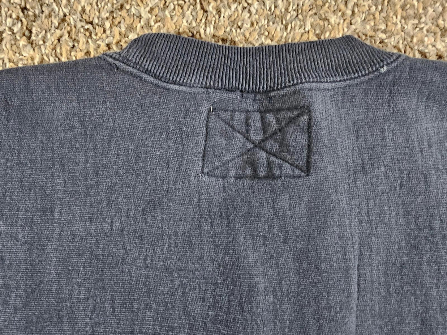 Vintage Steve & Barrys NOTRE DAME Sweater Blue Large