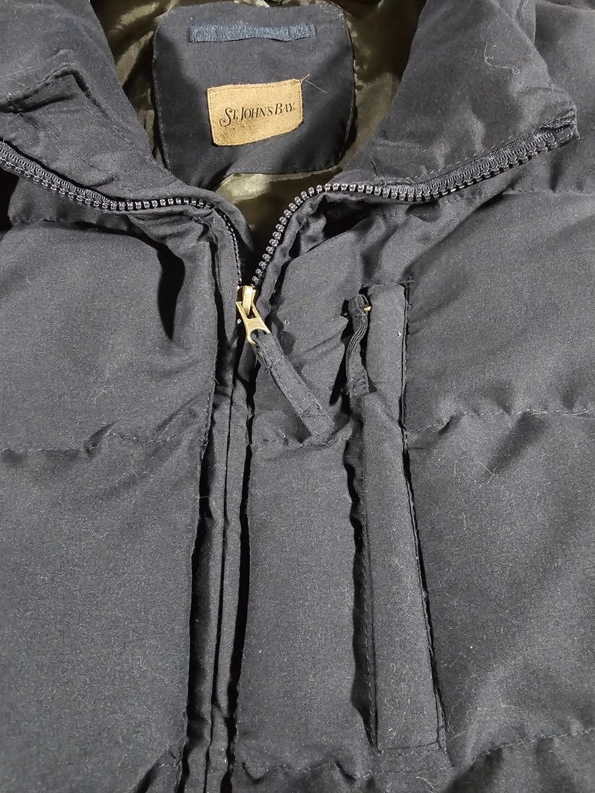 St. John’s Bay puffer vest 3XLT Blue