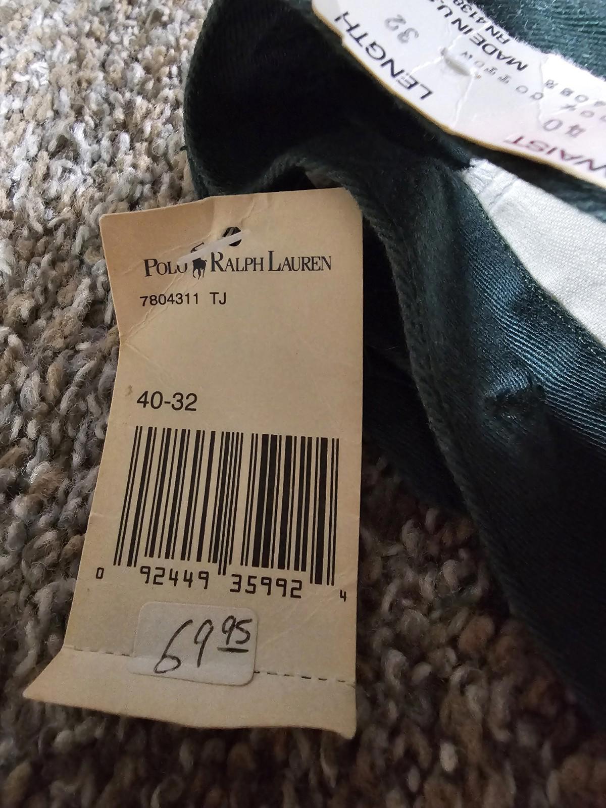 POLO Palm Desert Pants Green Pleated Pants NWT NWD