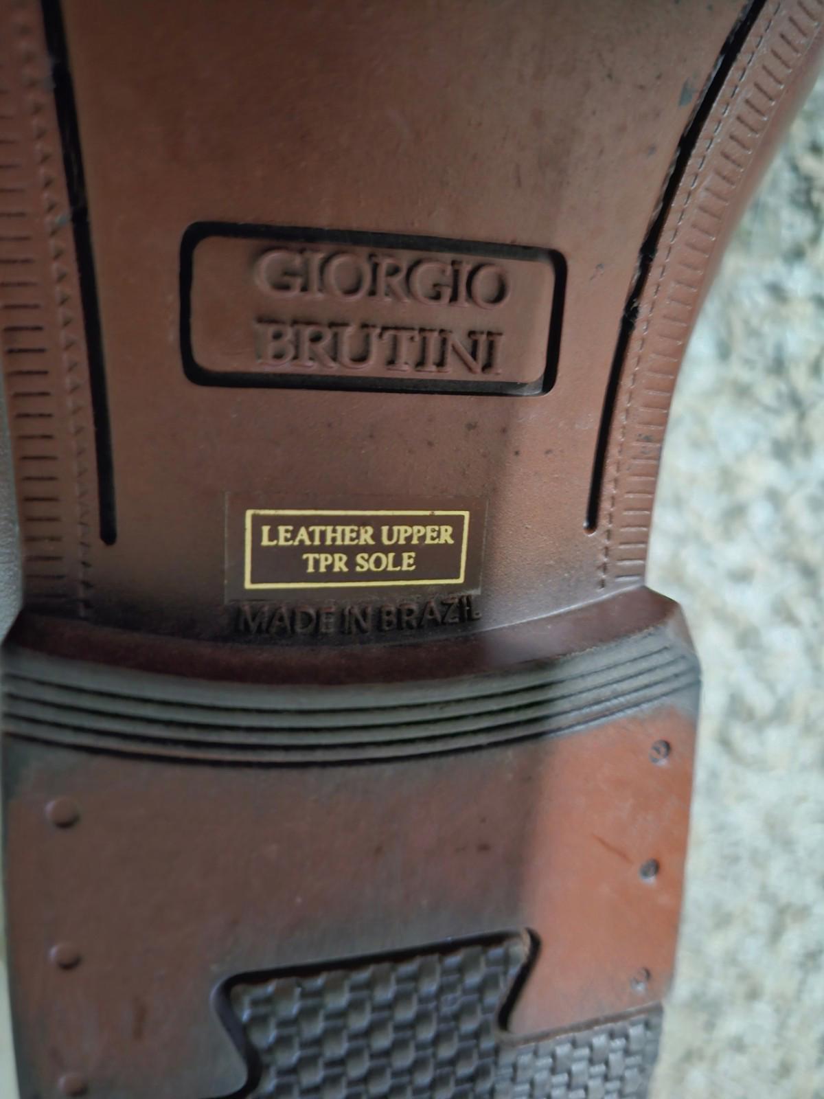 Giorgio Brutini Tassel Kiltie Woven Loafers Brown Shoes 10D