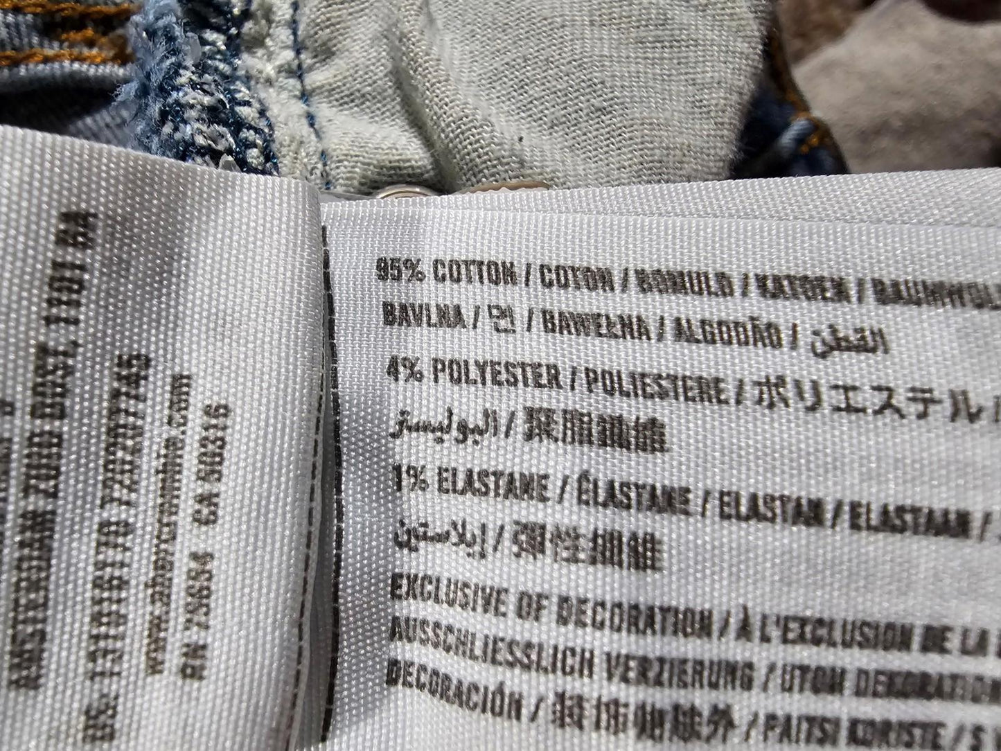 Abercrombie & Fitch Felix Super Slim Stretch 28x30(28) Jeans