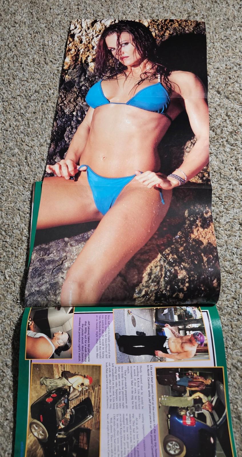 WWE WWF MAGAZINE EXTREME LIFE ON THE EDGE JEFF HARDY BOYZ DIVA LITA