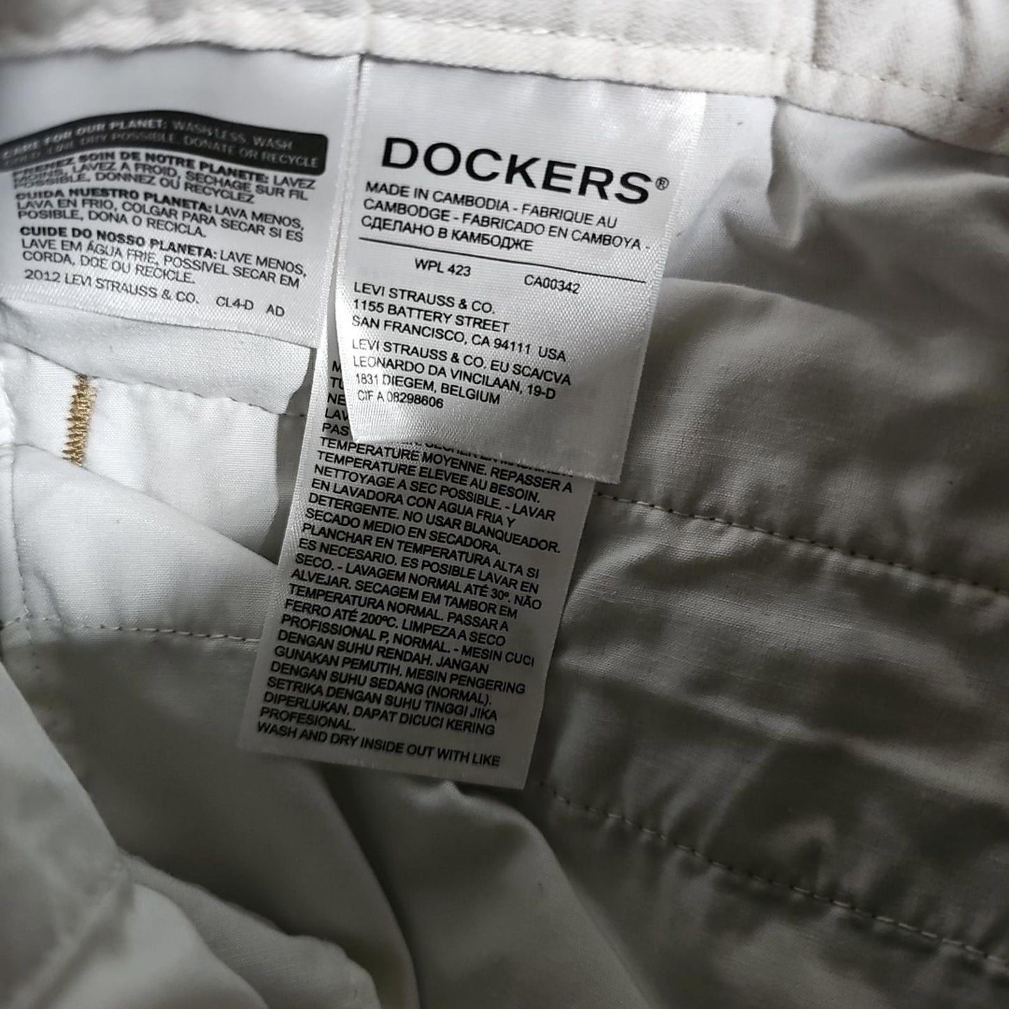 Dockers Levi Strauss Sz 30 Khaki Shorts