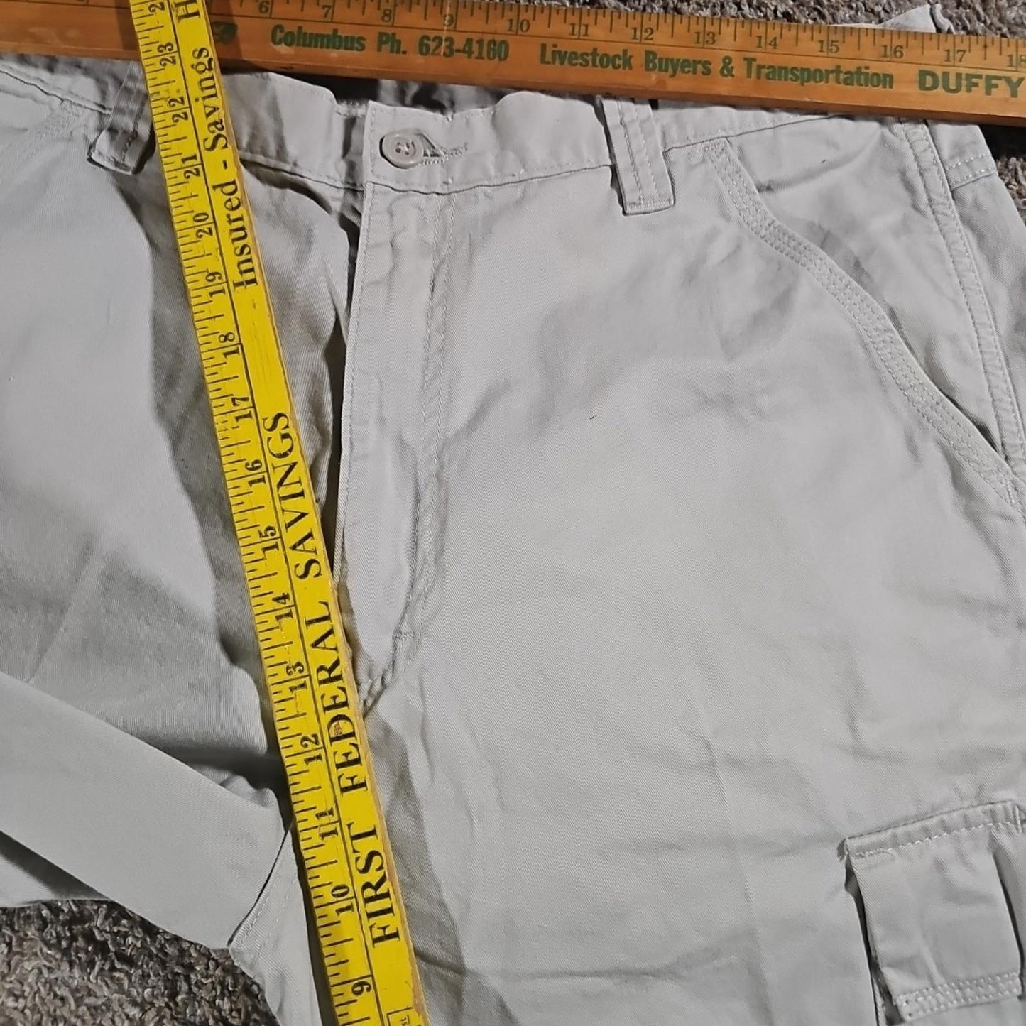 Wrangler Cargo Shorts Sz 34