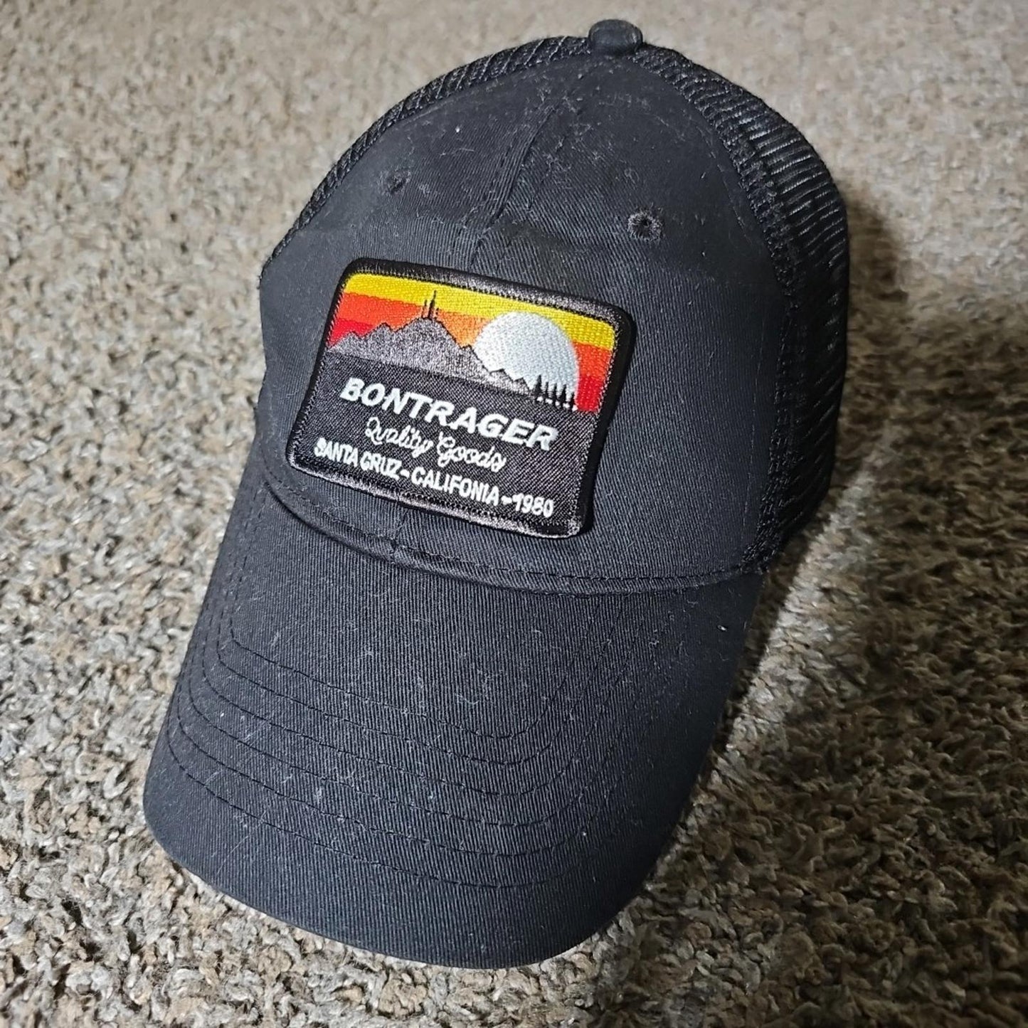 Bontrager Santa Cruz California 1980 Meshback Trucker Hat