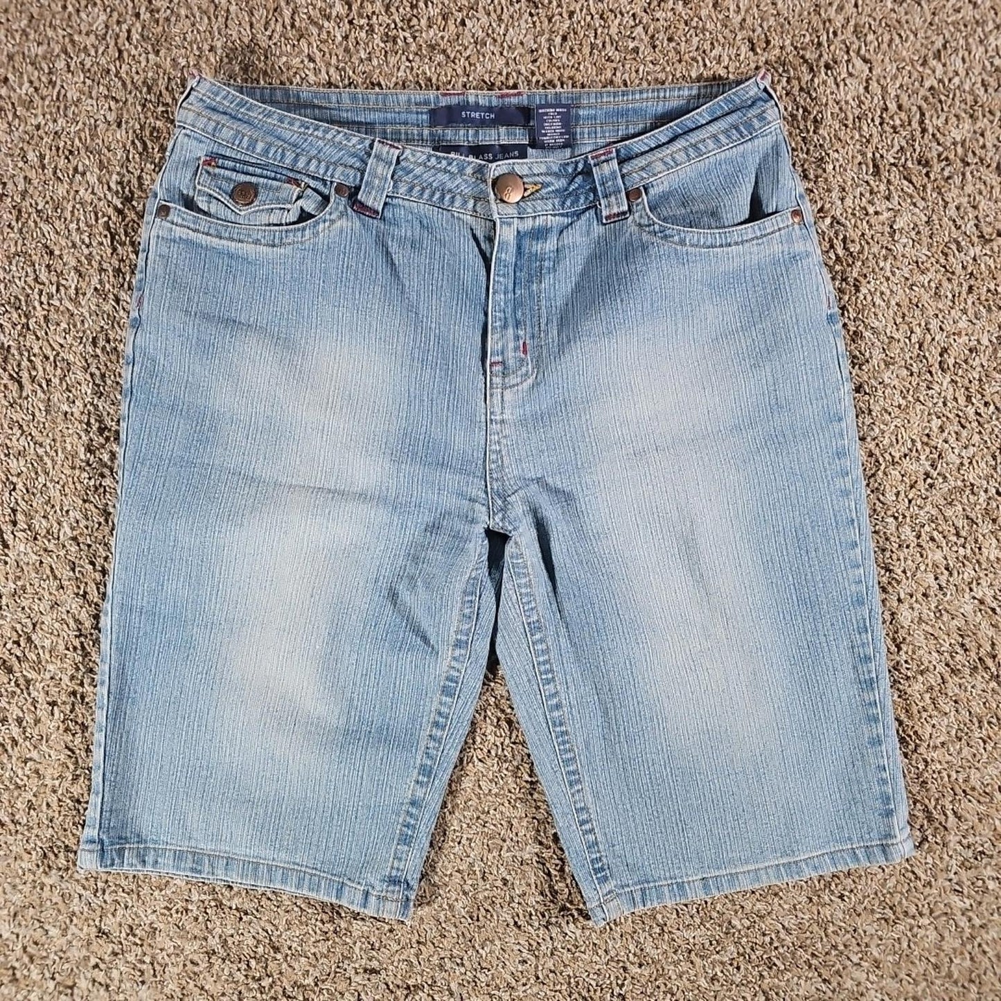 Bill Blass Stretch Jeans Sz 8 Shorts