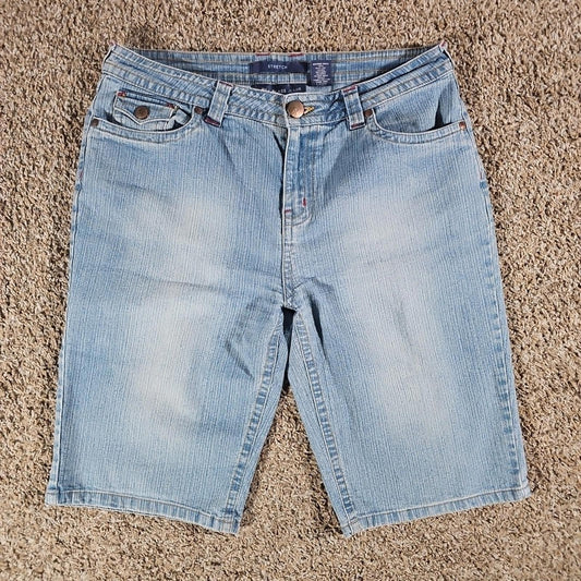Bill Blass Stretch Jeans Sz 8 Shorts