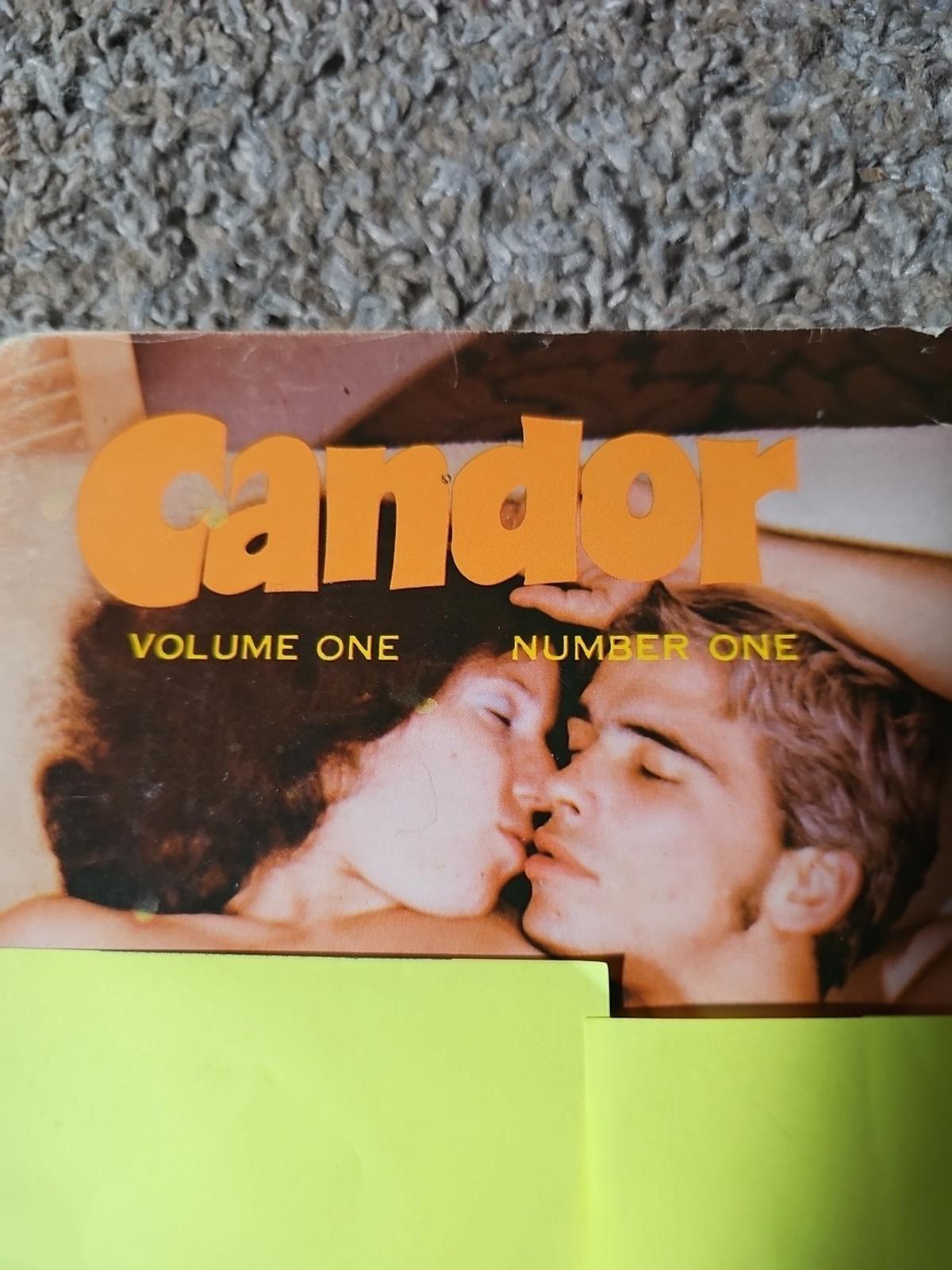 Candor Mens Magazine Volume One Number One